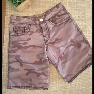 True Religion Camo Shorts